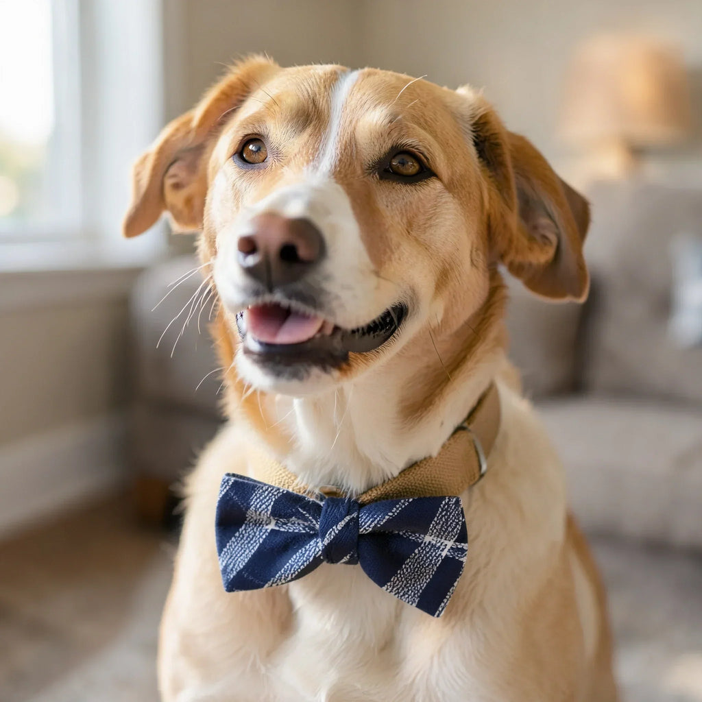 Adjustable Dog Bow Tie Collar